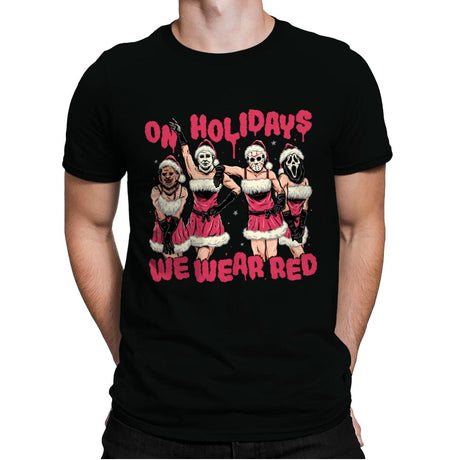 We Wear Red - Mens Premium T-Shirts RIPT Apparel Small / Black