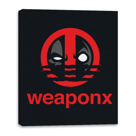 Weapon X Athletics - Canvas Wraps Canvas Wraps RIPT Apparel 16x20 / Black