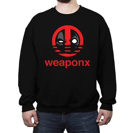 Weapon X Athletics - Crew Neck Sweatshirt Crew Neck Sweatshirt RIPT Apparel Small / Black