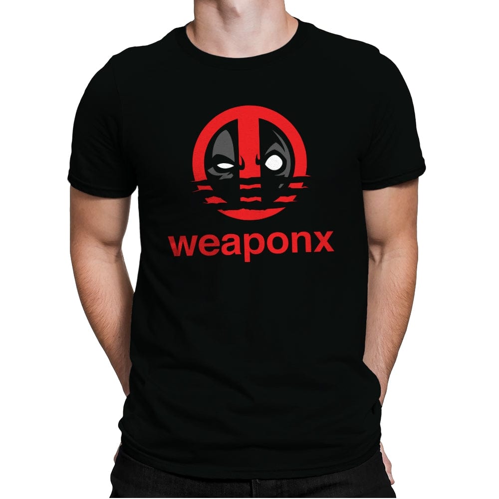 Weapon X Athletics - Mens Premium T-Shirts RIPT Apparel Small / Black