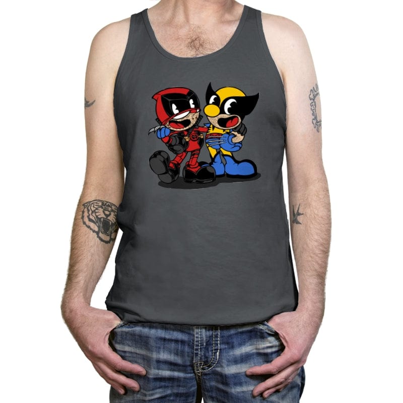 Weapon x Head - Tanktop Tanktop RIPT Apparel X-Small / Asphalt