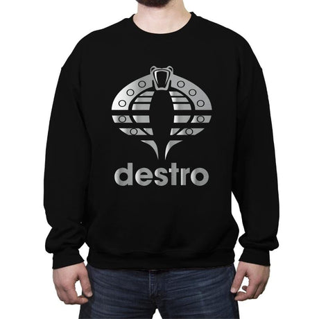 Weapons Supplier Athletics - Crew Neck Sweatshirt Crew Neck Sweatshirt RIPT Apparel Small / Black