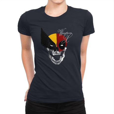 WEAPONS X - Womens Premium T-Shirts RIPT Apparel Small / Midnight Navy