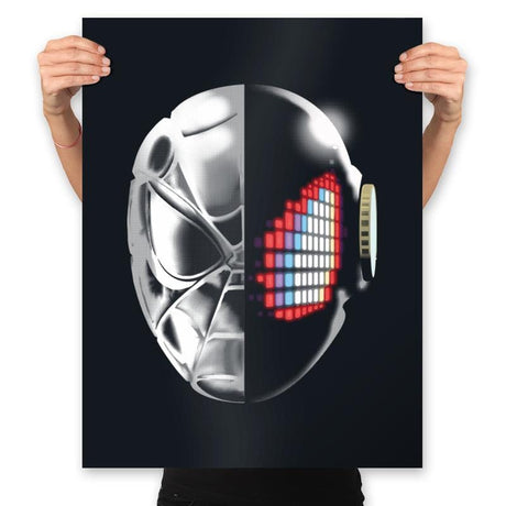 Web Punk - Prints Posters RIPT Apparel 18x24 / Black