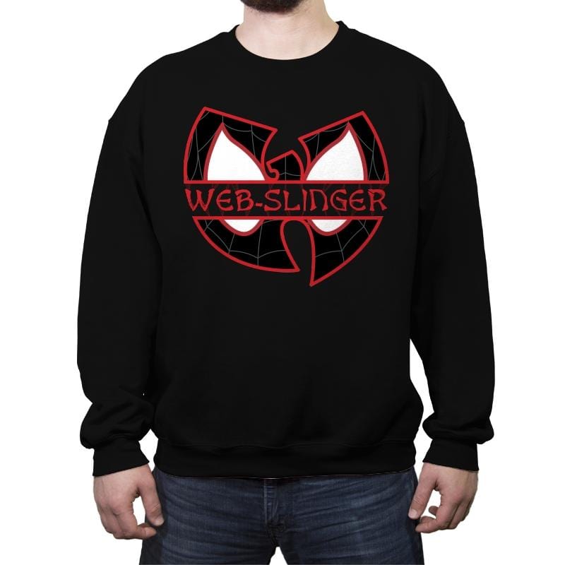 Web-Slinger Clan - Crew Neck Sweatshirt Crew Neck Sweatshirt RIPT Apparel