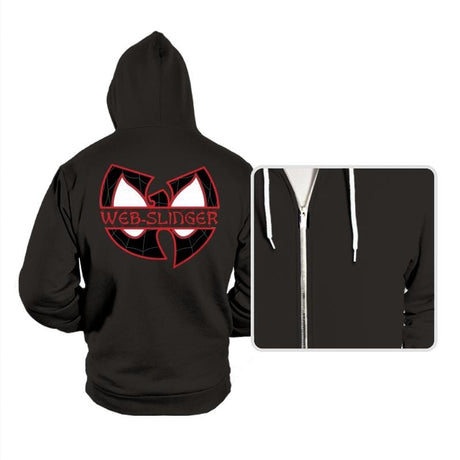 Web-Slinger Clan - Hoodies Hoodies RIPT Apparel Small / Black