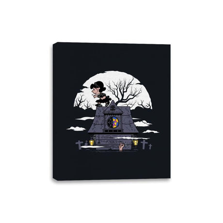 Wednutsday - Canvas Wraps Canvas Wraps RIPT Apparel 8x10 / Black