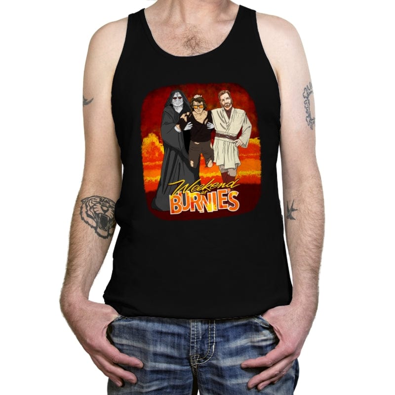 Weekend at Burnie’s - Tanktop Tanktop RIPT Apparel X-Small / Black