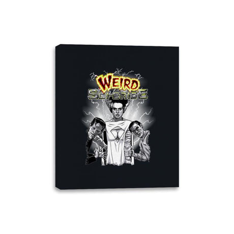 Weird Sci Bride - Canvas Wraps Canvas Wraps RIPT Apparel 8x10 / Black