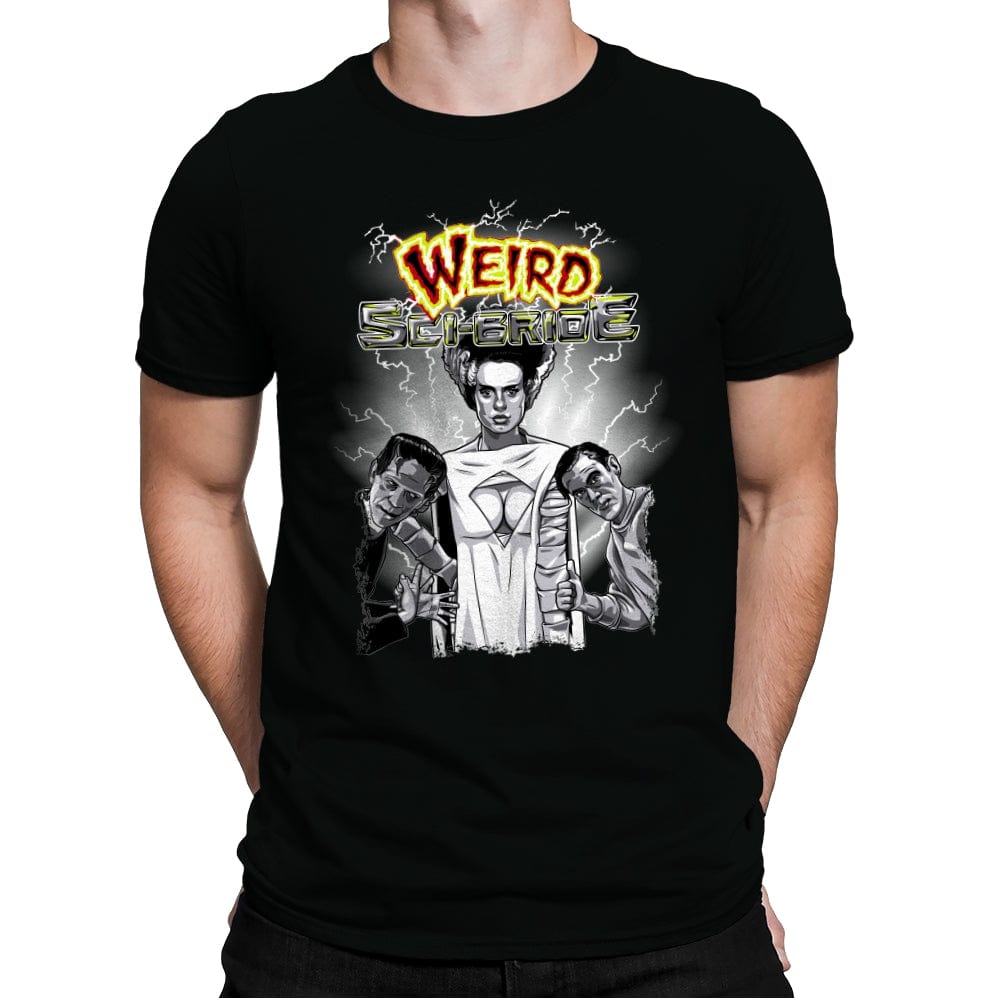 Weird Sci Bride - Mens Premium T-Shirts RIPT Apparel Small / Black