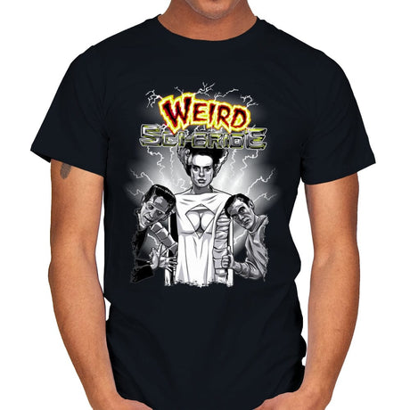 Weird Sci Bride - Mens T-Shirts RIPT Apparel Small / Black