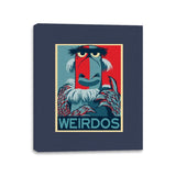 Weirdos - Canvas Wraps Canvas Wraps RIPT Apparel 11x14 / Navy