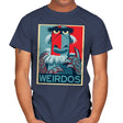 Weirdos - Mens T-Shirts RIPT Apparel Small / Navy