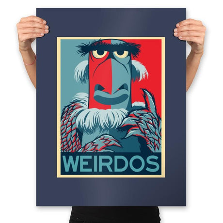 Weirdos - Prints Posters RIPT Apparel 18x24 / Navy