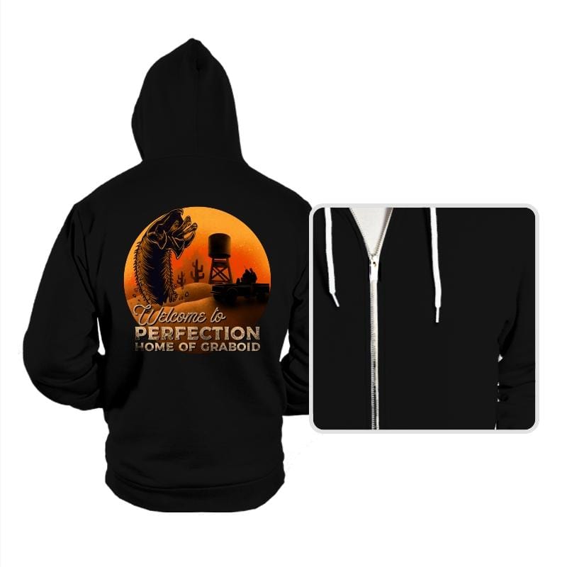 Welcome Home Perfection - Hoodies Hoodies RIPT Apparel Small / Black