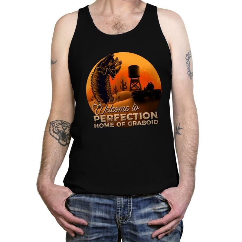 Welcome Home Perfection - Tanktop Tanktop RIPT Apparel X-Small / Black