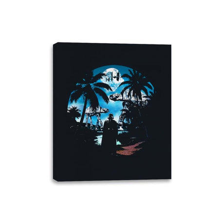 Welcome to Adventure - Canvas Wraps Canvas Wraps RIPT Apparel 8x10 / Black