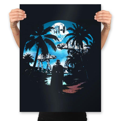 Welcome to Adventure - Prints Posters RIPT Apparel 18x24 / Black