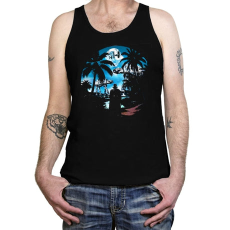 Welcome to Adventure - Tanktop Tanktop RIPT Apparel X-Small / Black