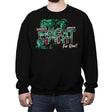 Welcome To Fright Night - Crew Neck Sweatshirt Crew Neck Sweatshirt RIPT Apparel Small / Black