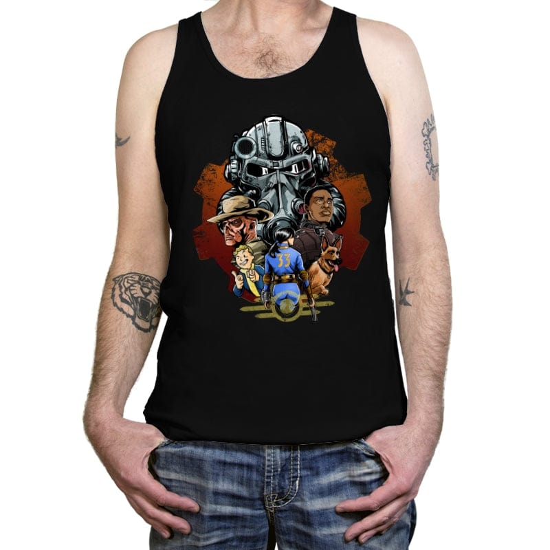 Welcome to the Future - Tanktop Tanktop RIPT Apparel X-Small / Black