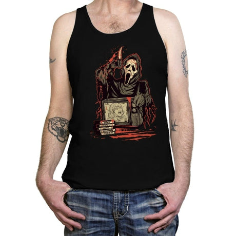 What's Favorite Scream Movie? - Tanktop Tanktop RIPT Apparel X-Small / Black