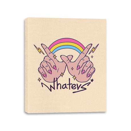 Whatevs! - Canvas Wraps Canvas Wraps RIPT Apparel 11x14 / Natural