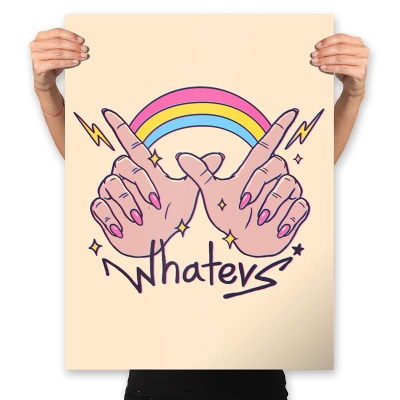 Whatevs! - Prints Posters RIPT Apparel 18x24 / Natural