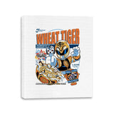 Wheat Tiger - Canvas Wraps Canvas Wraps RIPT Apparel 11x14 / White