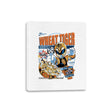 Wheat Tiger - Canvas Wraps Canvas Wraps RIPT Apparel 8x10 / White