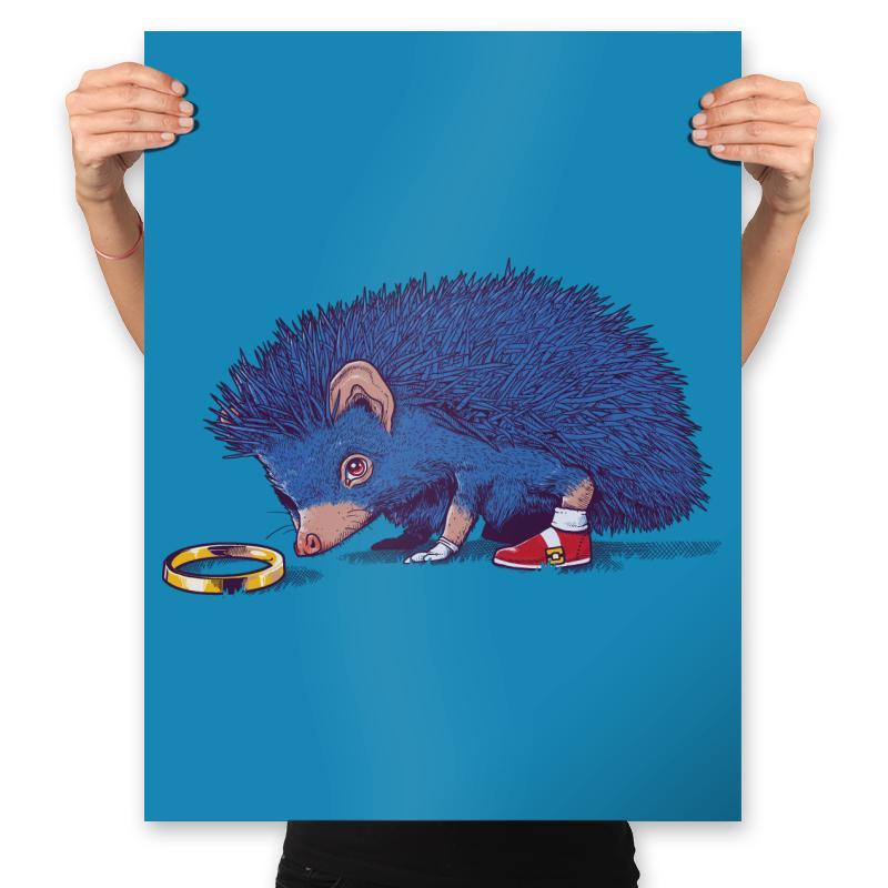 Where Is My Ring? - Prints Posters RIPT Apparel 18x24 / Sapphire