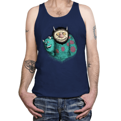 Where The Monsters Lie To You - Tanktop Tanktop RIPT Apparel