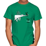 Where the Town Ends - Mens T-Shirts RIPT Apparel Small / Kelly