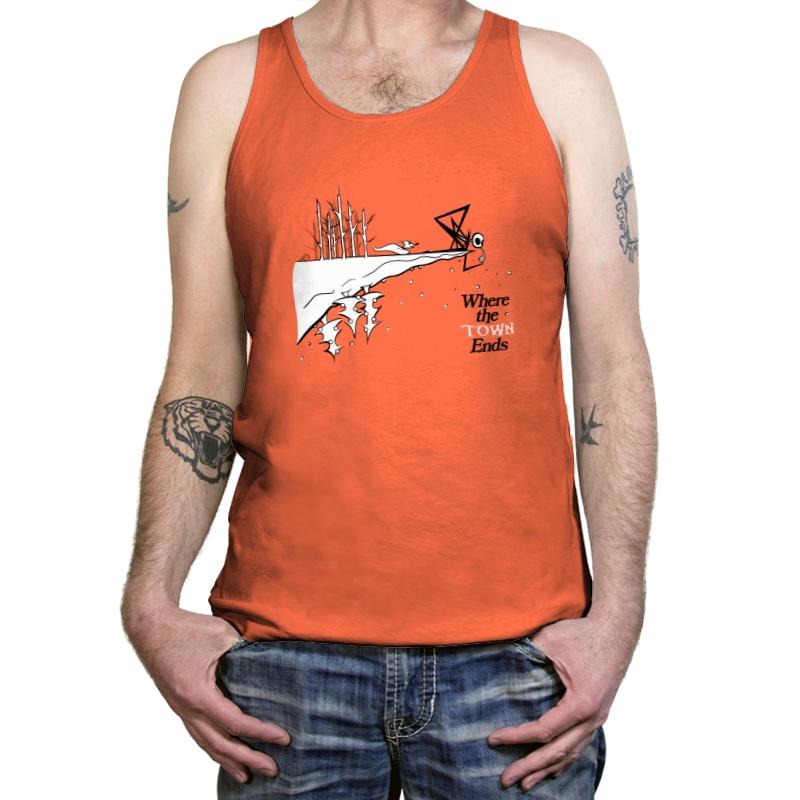 Where The Town Ends - Tanktop Tanktop RIPT Apparel