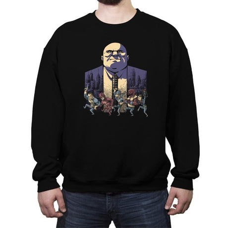 Where The Wild Heroes Are - Crew Neck Sweatshirt Crew Neck Sweatshirt RIPT Apparel