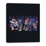 Where the Wild Mechs Are - Canvas Wraps Canvas Wraps RIPT Apparel 16x20 / Black