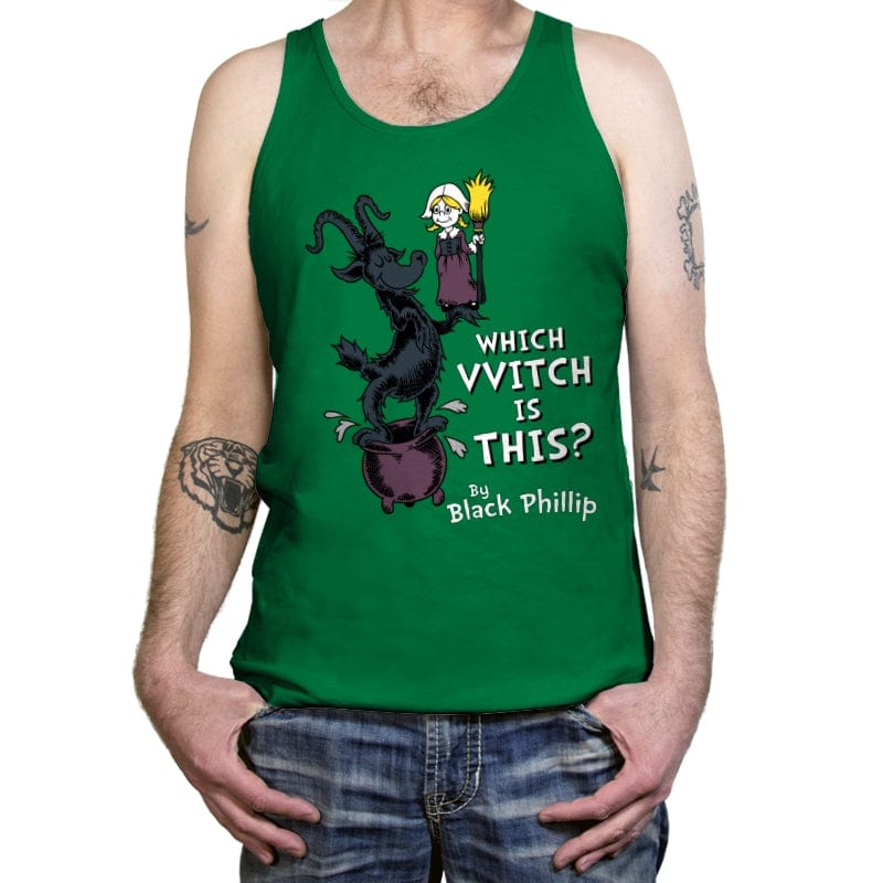 Which Witch is this? - Tanktop Tanktop RIPT Apparel X-Small / Kelly