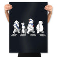 White Puff Road - Prints Posters RIPT Apparel 18x24 / Black