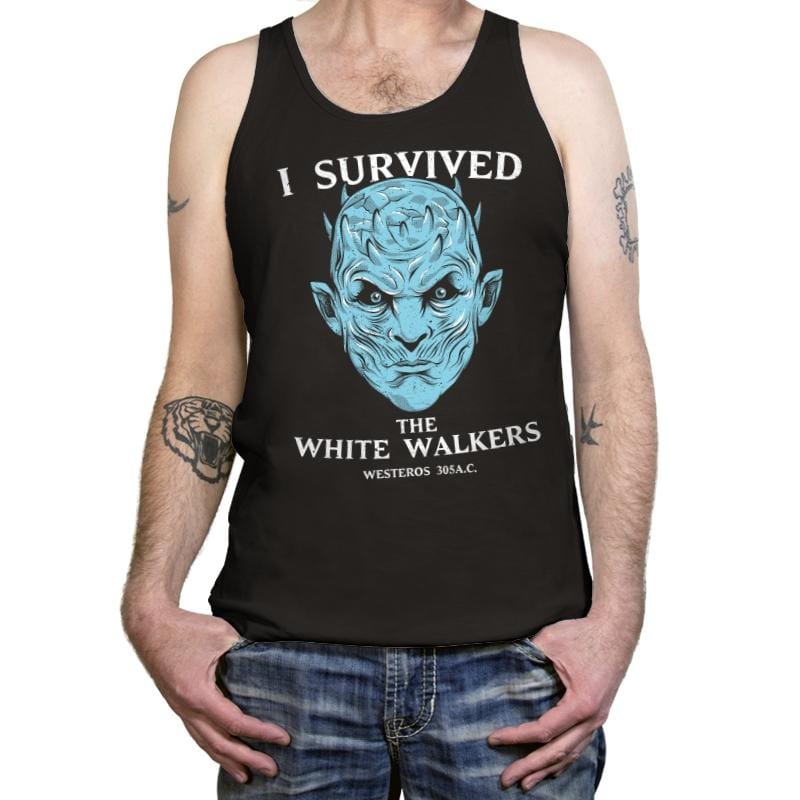 White Walker Survivor - Tanktop Tanktop RIPT Apparel