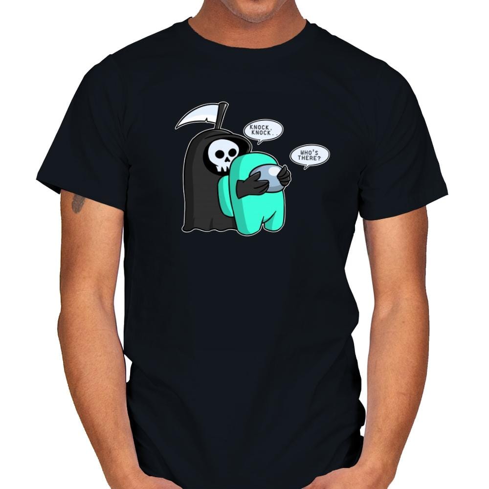 Who's There? - Mens T-Shirts RIPT Apparel Small / Black