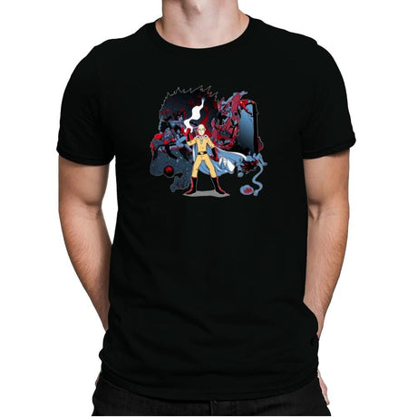 Who Would Win Exclusive - Anime History Lesson - Mens Premium T-Shirts RIPT Apparel Small / Black