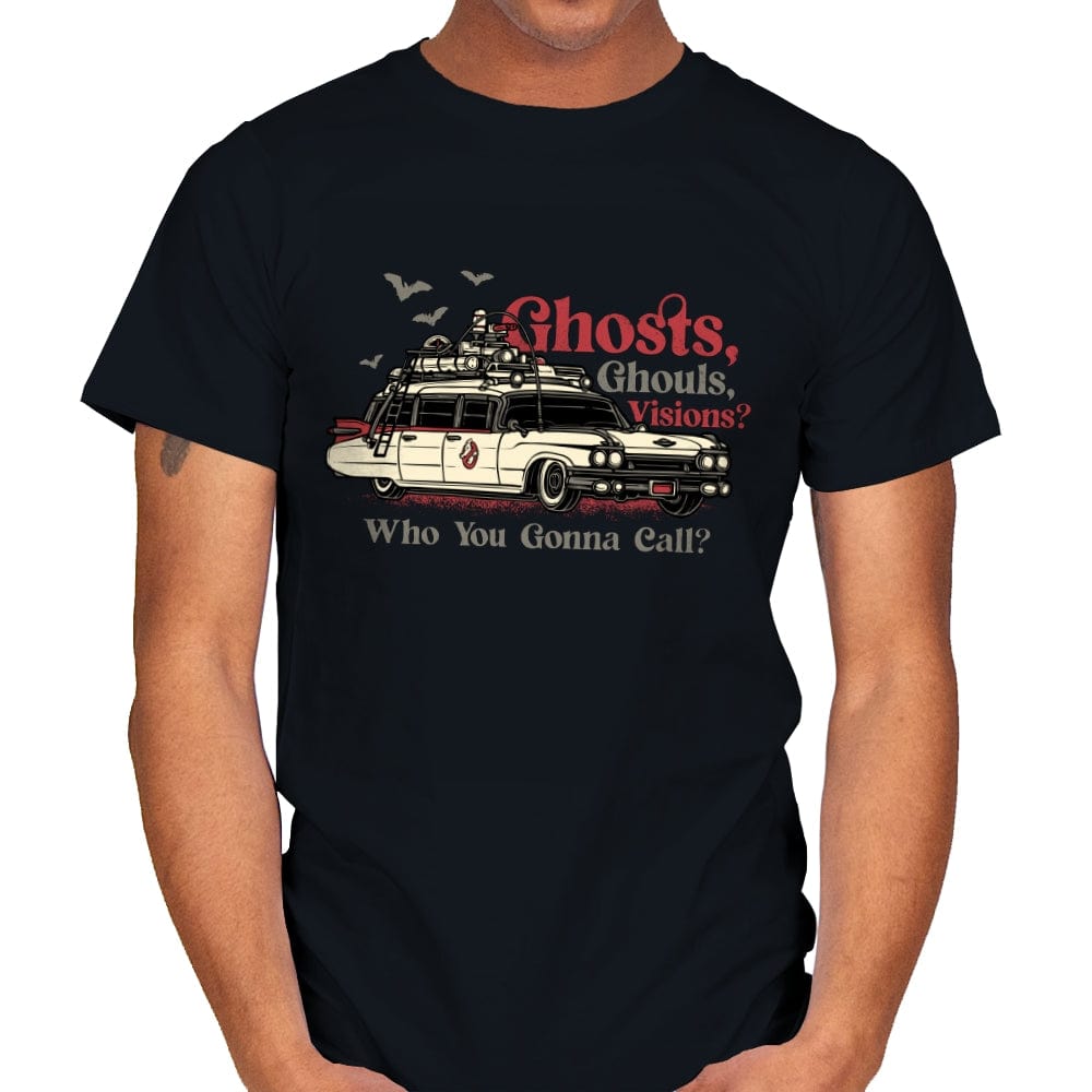 Who You Gonna Call? - Mens T-Shirts RIPT Apparel Small / Black