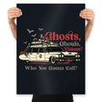 Who You Gonna Call? - Prints Posters RIPT Apparel 18x24 / Black