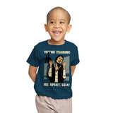 Why Leah, Why! - Youth T-Shirts RIPT Apparel X-small / Indigo