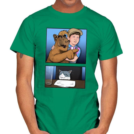 Why Lucky? - Mens T-Shirts RIPT Apparel Small / Kelly Green