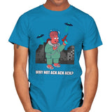 Why Not Ack Ack Ack? - Mens T-Shirts RIPT Apparel Small / Sapphire