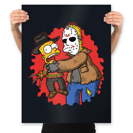 Why You Little Freddy - Prints Posters RIPT Apparel 18x24 / Black