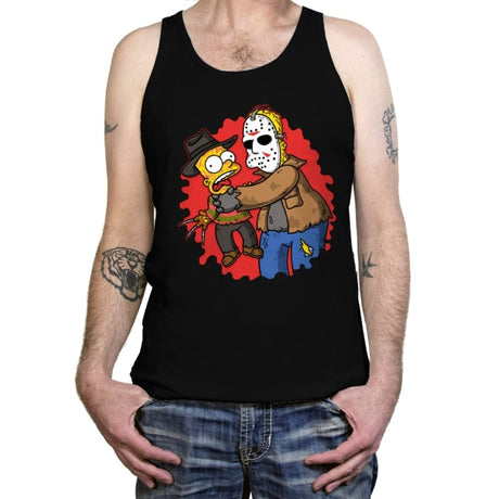 Why You Little Freddy - Tanktop Tanktop RIPT Apparel X-Small / Black