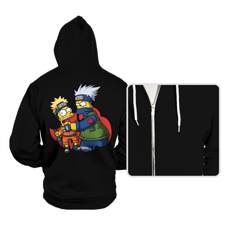 Why You Little Shinobi - Hoodies Hoodies RIPT Apparel Small / Black