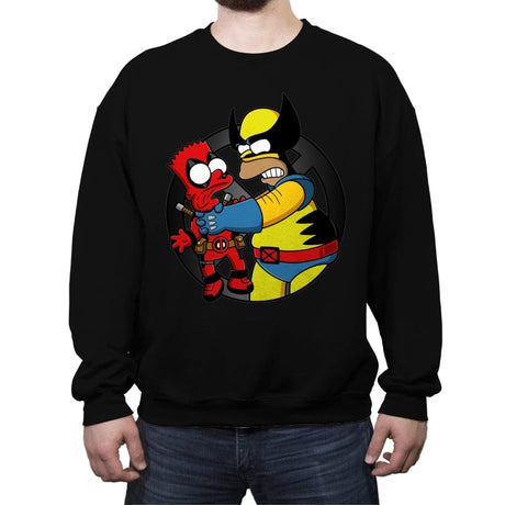 Why You Little Wade - Crew Neck Sweatshirt Crew Neck Sweatshirt RIPT Apparel Small / Black